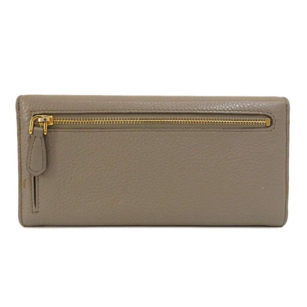 Prada Calfskin Long Wallet Black